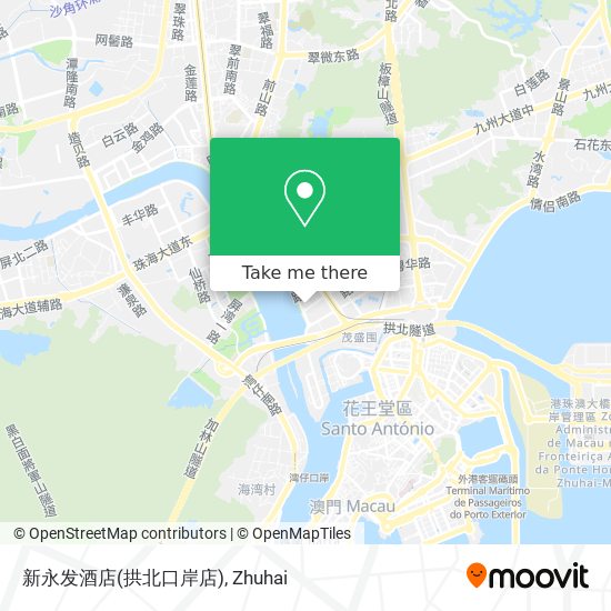 新永发酒店(拱北口岸店) map