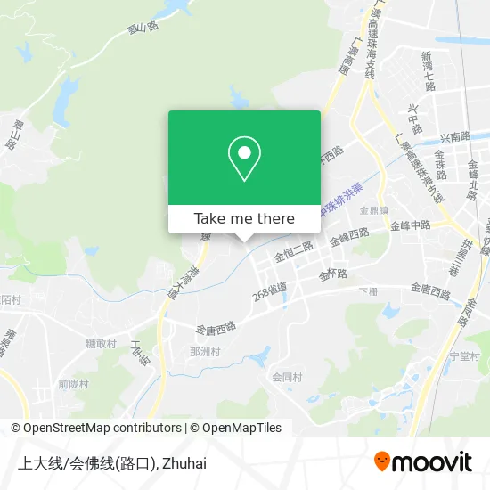 上大线/会佛线(路口) map