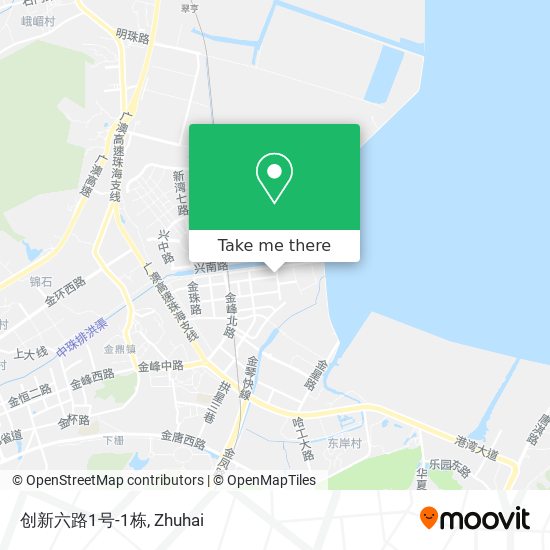 创新六路1号-1栋 map