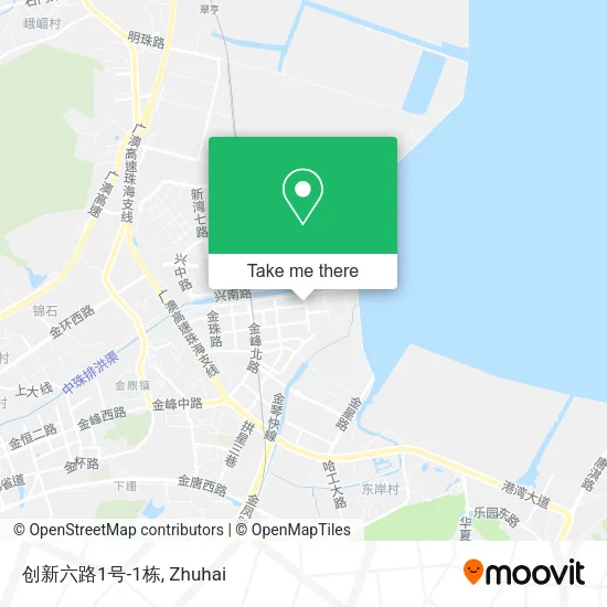 创新六路1号-1栋 map