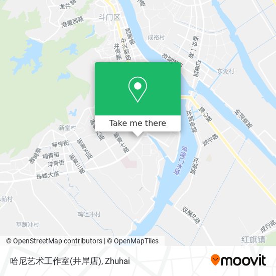 哈尼艺术工作室(井岸店) map
