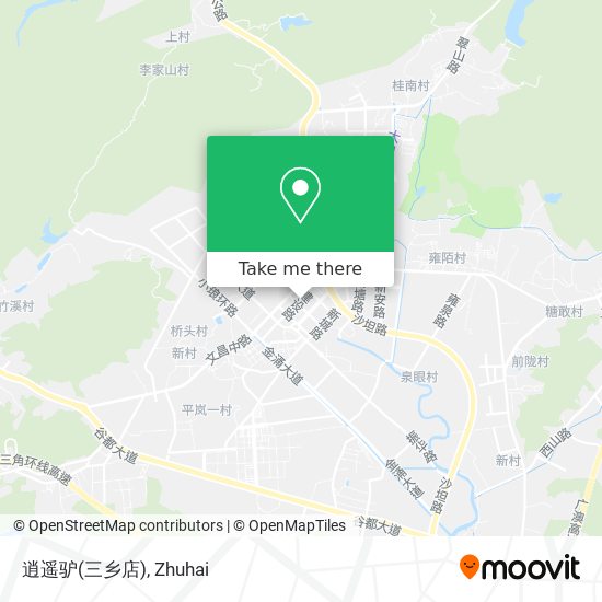 逍遥驴(三乡店) map