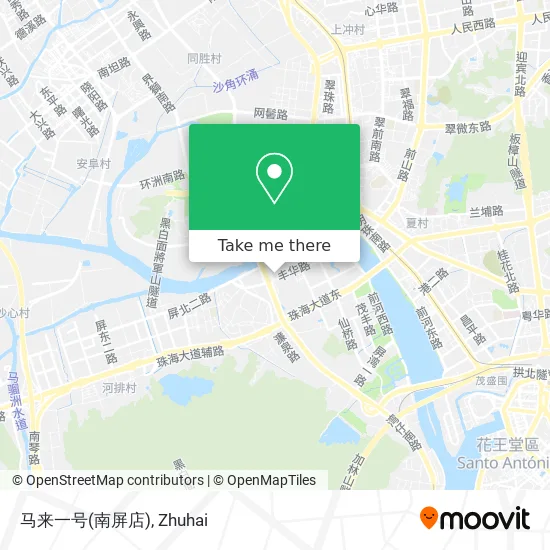 马来一号(南屏店) map