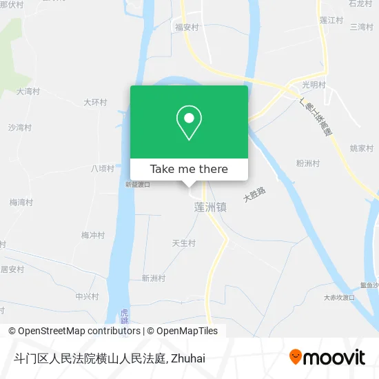 斗门区人民法院横山人民法庭 map