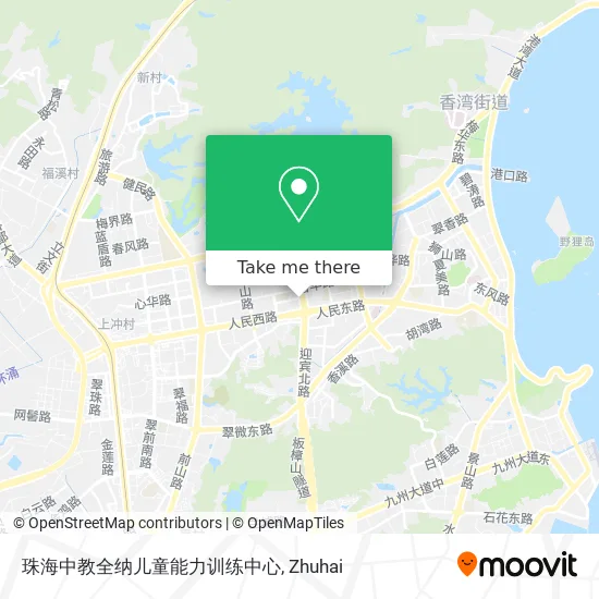 珠海中教全纳儿童能力训练中心 map