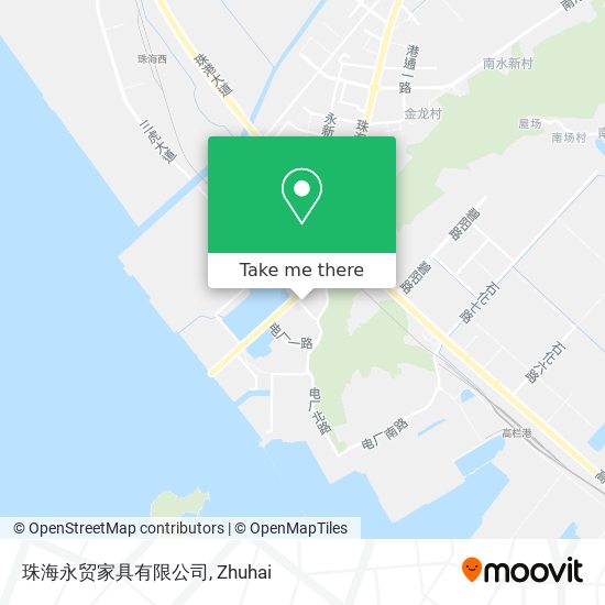 珠海永贸家具有限公司 map