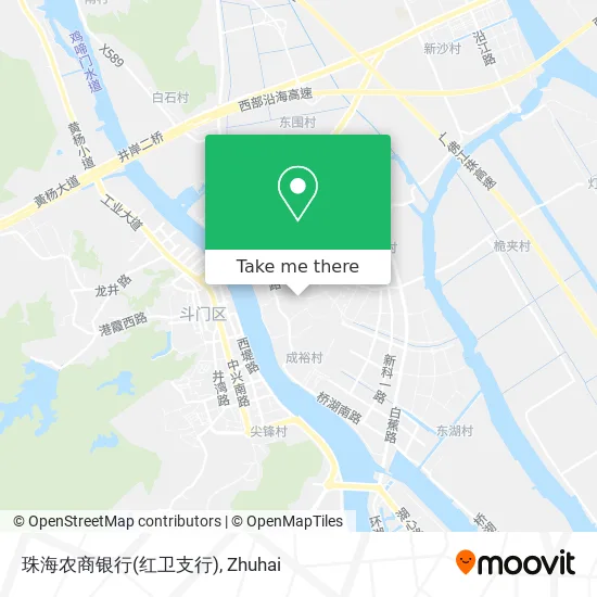 珠海农商银行(红卫支行) map