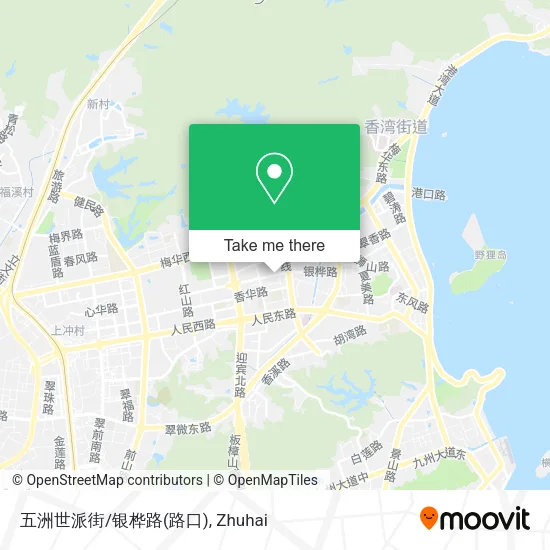 五洲世派街/银桦路(路口) map