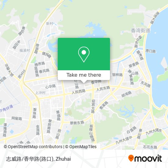 志威路/香华路(路口) map