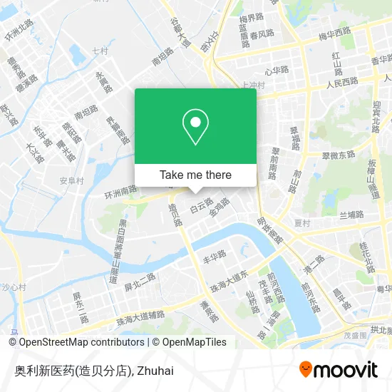 奥利新医药(造贝分店) map