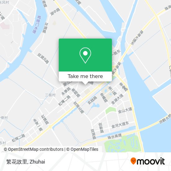 繁花故里 map