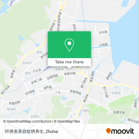 纤绣美美容纹绣养生 map