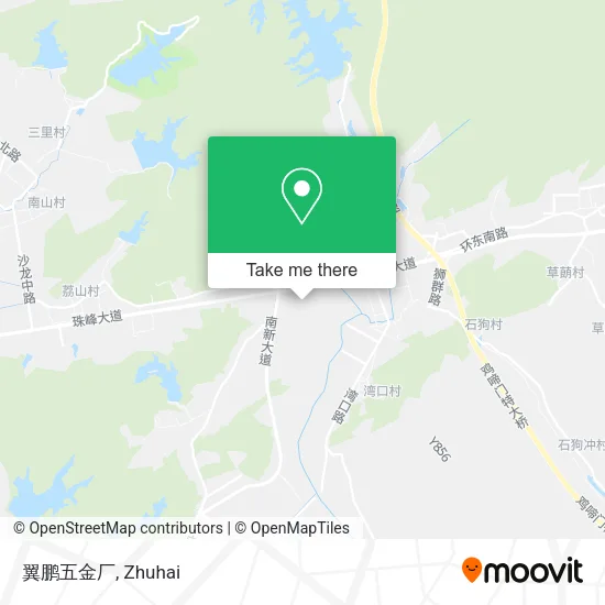 翼鹏五金厂 map