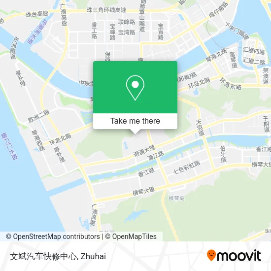 文斌汽车快修中心 map