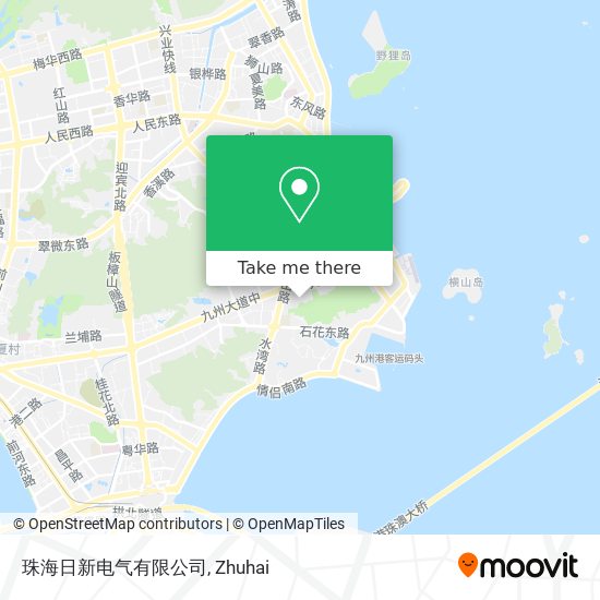 珠海日新电气有限公司 map