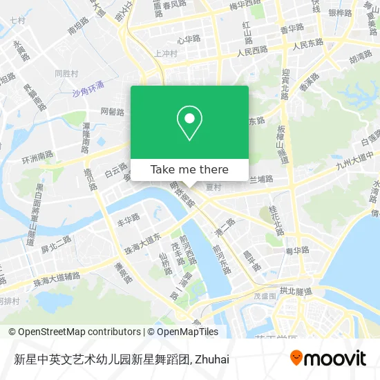 新星中英文艺术幼儿园新星舞蹈团 map