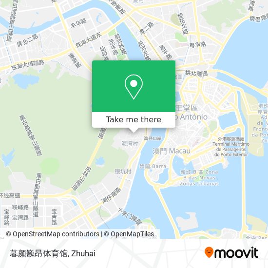 暮颜巍昂体育馆 map