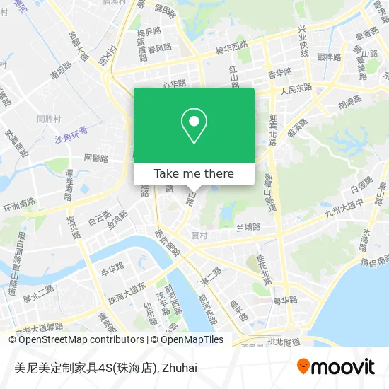 美尼美定制家具4S(珠海店) map