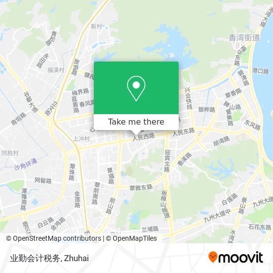 业勤会计税务 map