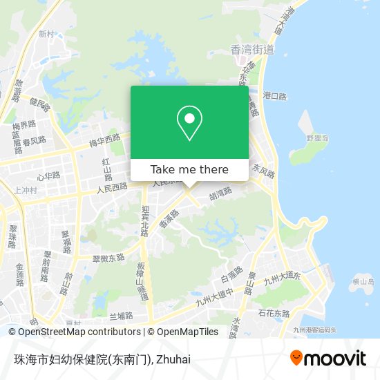 珠海市妇幼保健院(东南门) map
