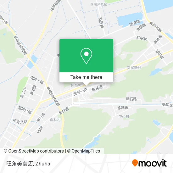 旺角美食店 map