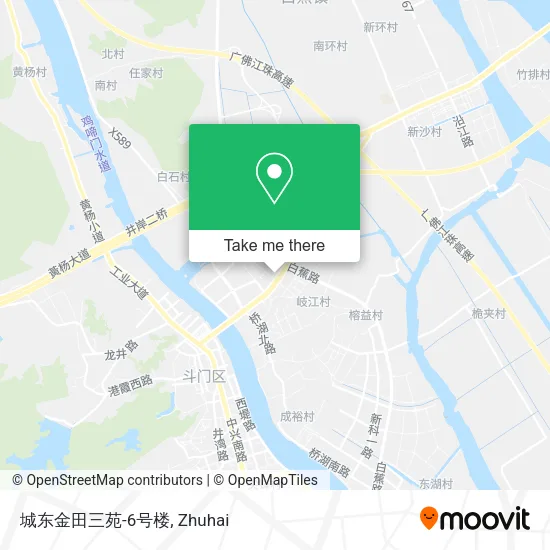 城东金田三苑-6号楼 map