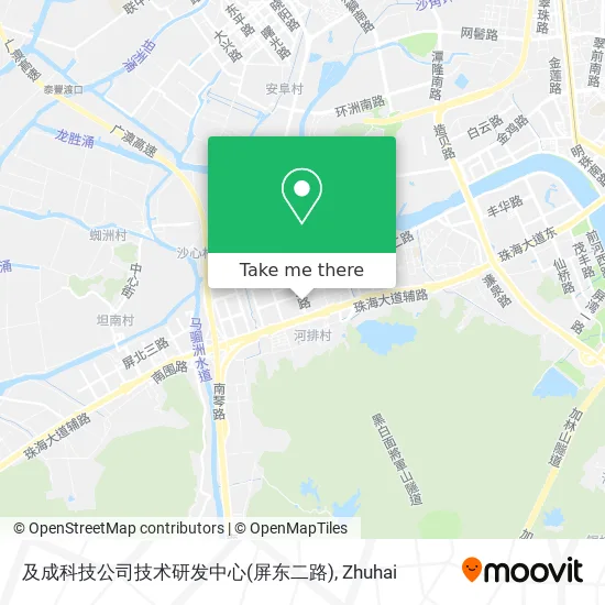 及成科技公司技术研发中心(屏东二路) map