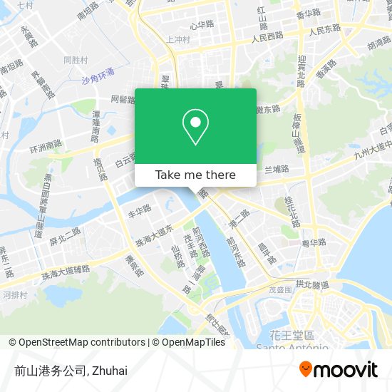 前山港务公司 map