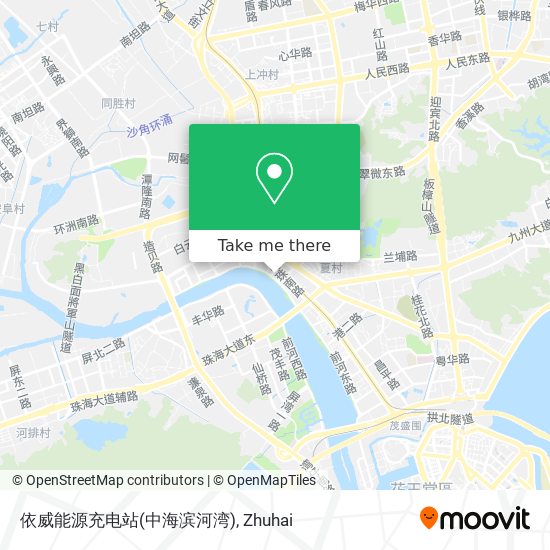 依威能源充电站(中海滨河湾) map