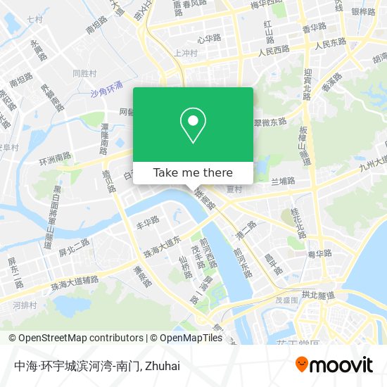 中海·环宇城滨河湾-南门 map