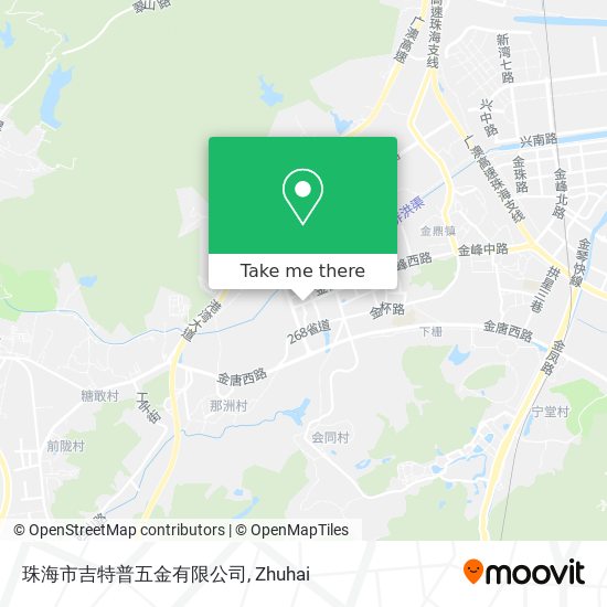 珠海市吉特普五金有限公司 map