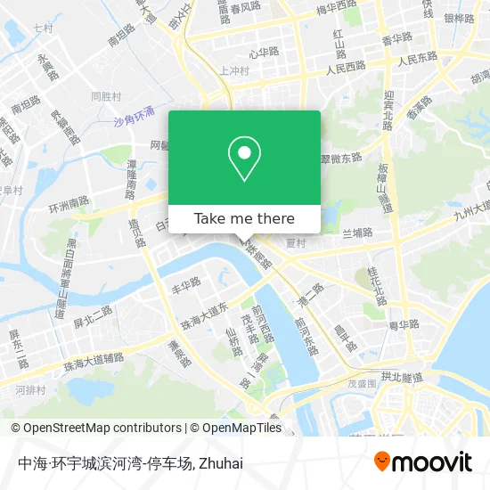 中海·环宇城滨河湾-停车场 map