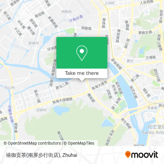禧御贡茶(南屏步行街店) map