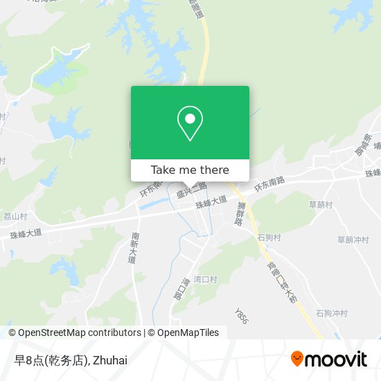 早8点(乾务店) map