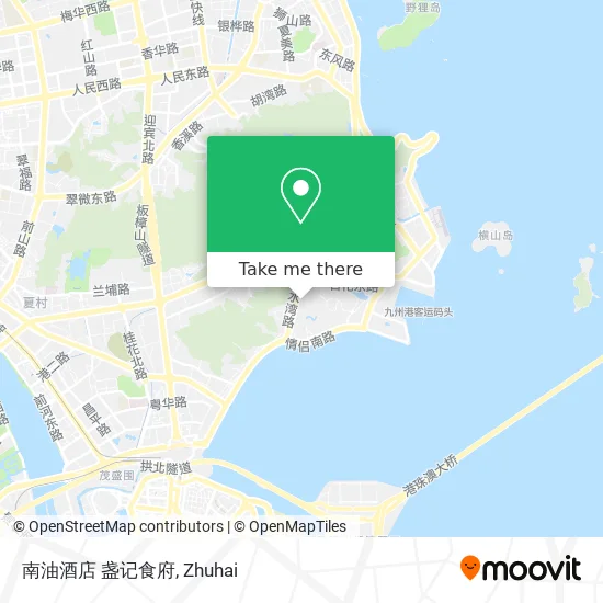 南油酒店 盏记食府 map