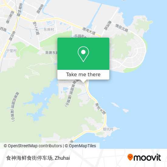 食神海鲜食街停车场 map