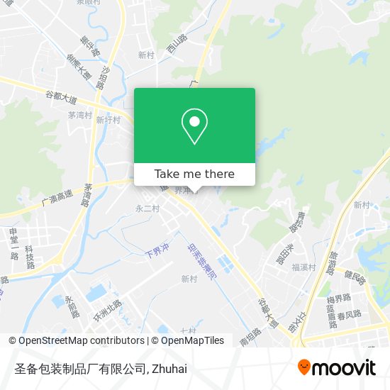 圣备包装制品厂有限公司 map
