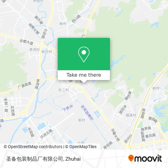 圣备包装制品厂有限公司 map