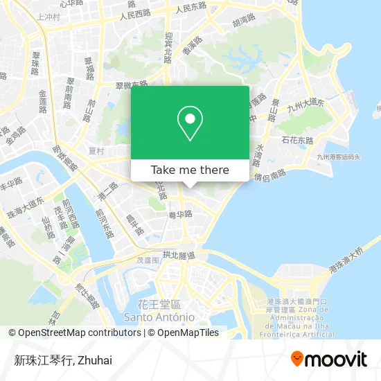 新珠江琴行 map