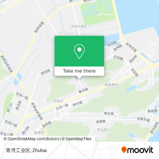 青湾工业区 map