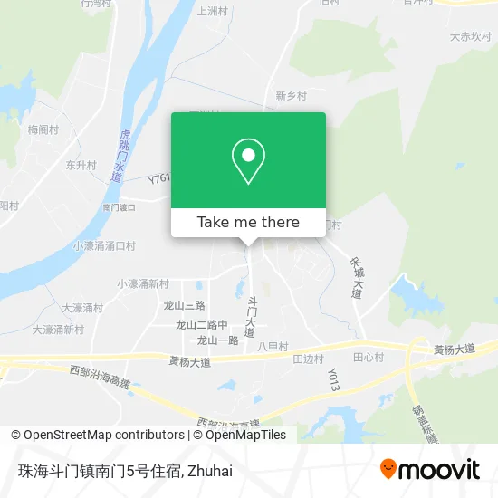 珠海斗门镇南门5号住宿 map