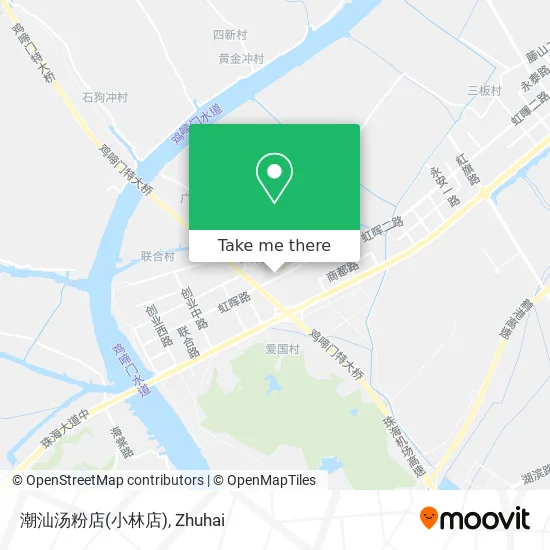 潮汕汤粉店(小林店) map