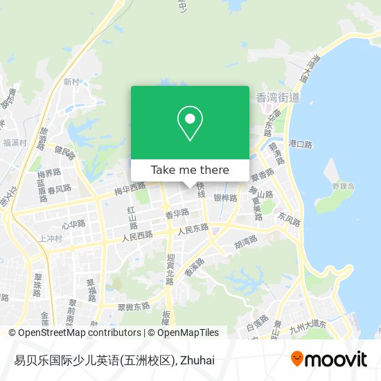 易贝乐国际少儿英语(五洲校区) map