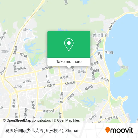 易贝乐国际少儿英语(五洲校区) map