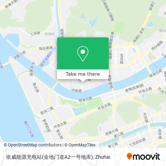 依威能源充电站(金地门道A2一号地库) map