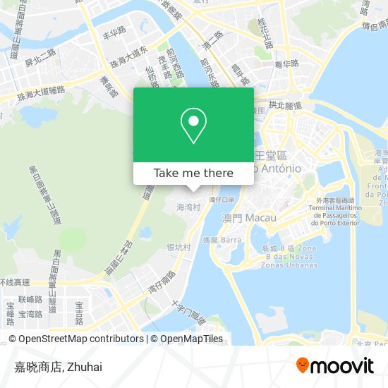 嘉晓商店 map