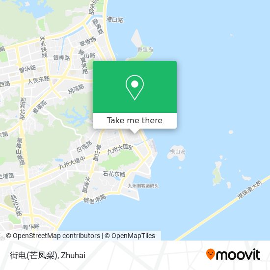 街电(芒凤梨) map