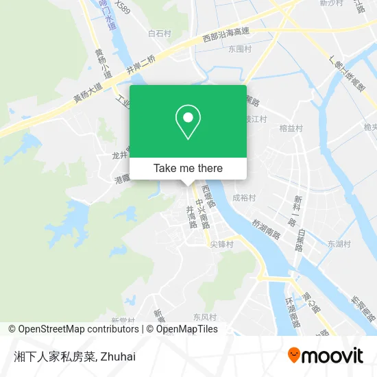湘下人家私房菜 map