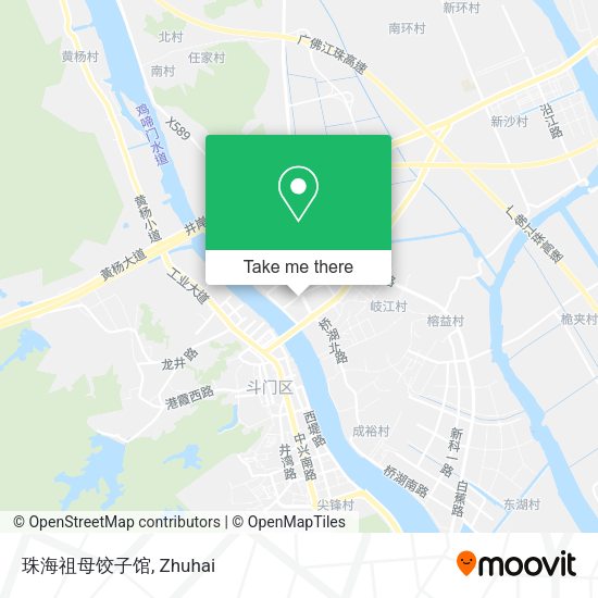 珠海祖母饺子馆 map