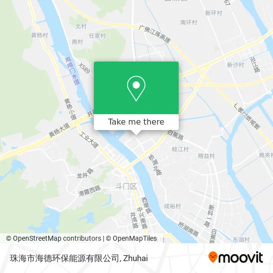 珠海市海德环保能源有限公司 map